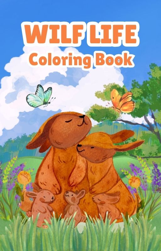 Wild Life Coloring Book